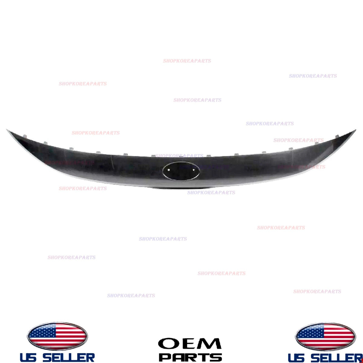 GENUINE OEM Front Bumper Garnish Upper Grill Cover Trim 2020-2023 Kia Seltos