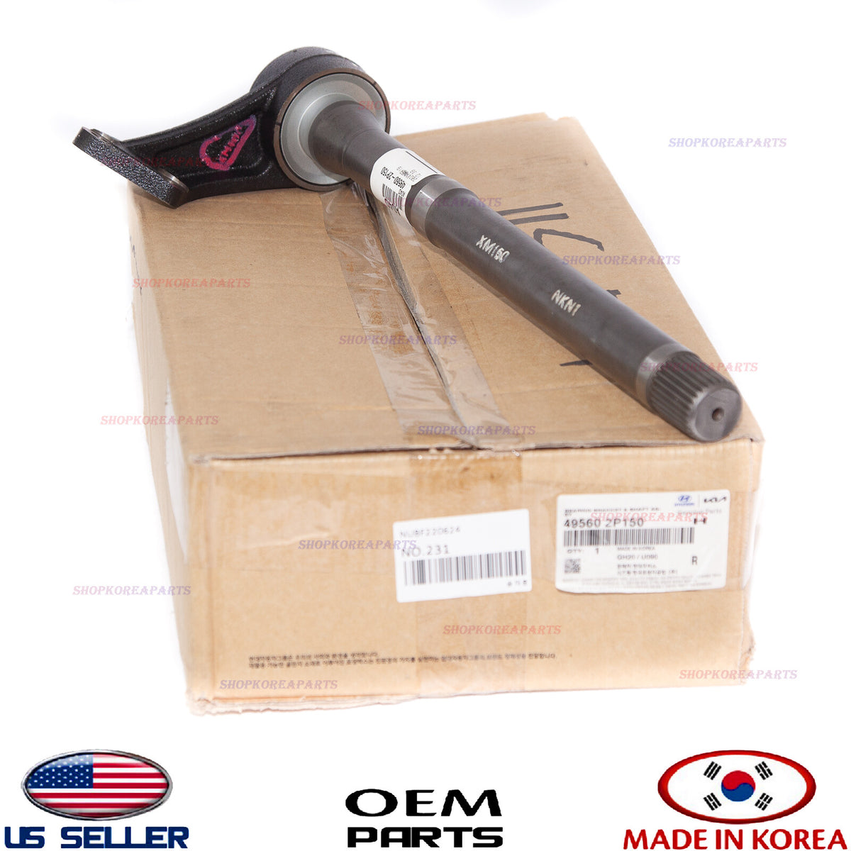 GENUINE Front Axle Half Shaft RIGHT ⭐OEM⭐ Santa Fe Sorento 49560-2P150