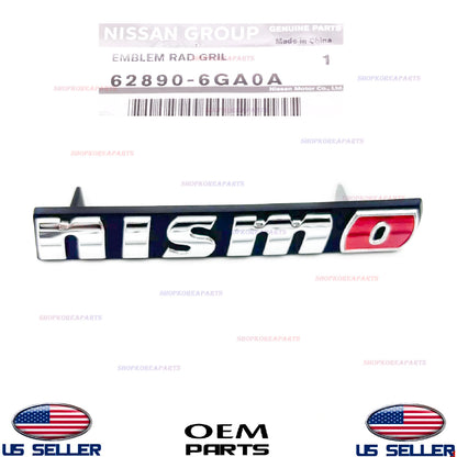 GENUINE OEM Front Bumper Emblem 2014-2019 Nissan 370Z Z34 NISMO 62890-6GA0A