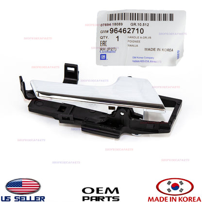 GENUINE Inside Door Handle Chrome Passenger Side OEM CHEVY AVEO AVEO5 G3 2007-11