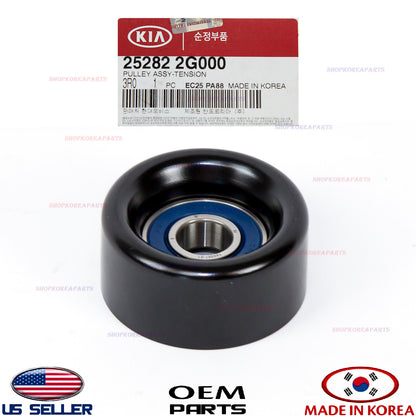 Drive Belt Tensioner Pulley OEM HYUNDAI KIA 2.0 2.4L 2010-2022 See compatibility