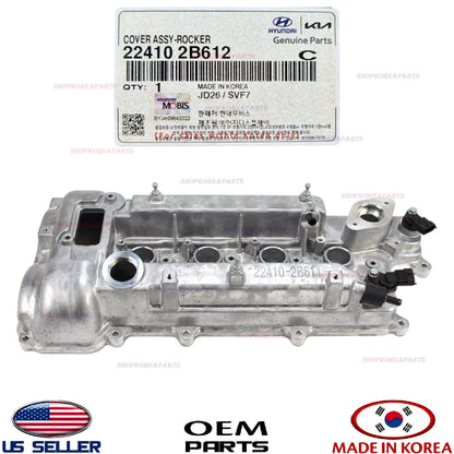 GENUINE OEM Engine Valve Cover Hyundai Kia 2012-2024 1.6L *See List 22410-2B612