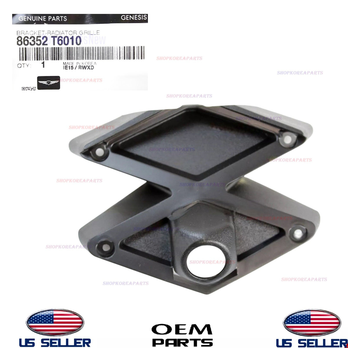 GENUINE OEM Front Park Assist Camera Bracket 2021-2024 Genesis GV80 86352-T6010