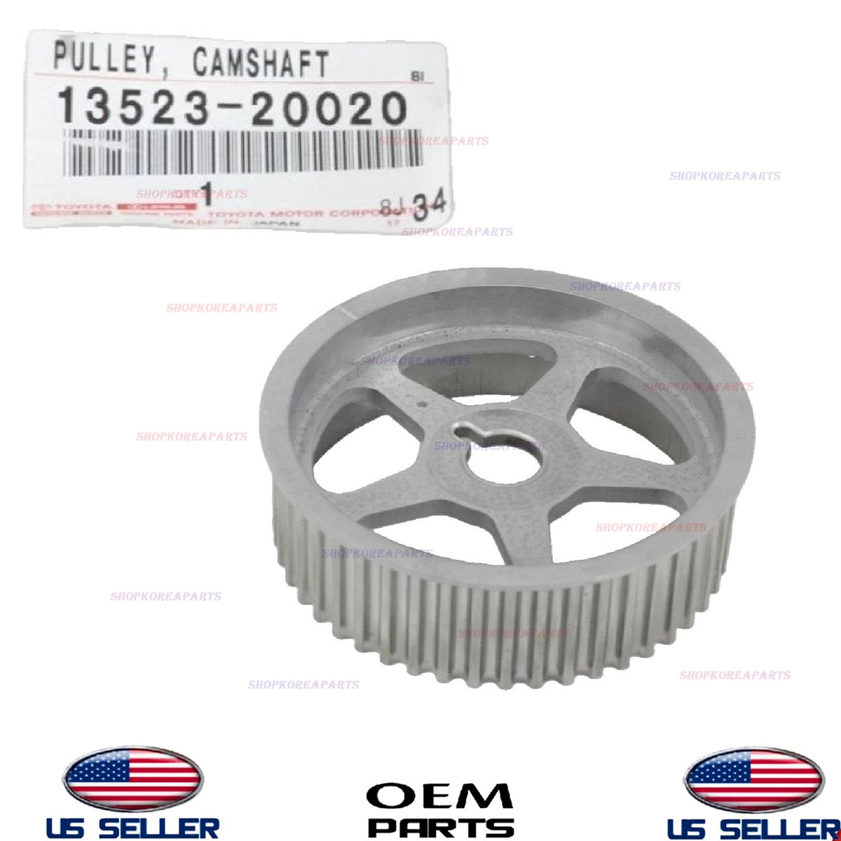 GENUINE Engine Camshaft Timing Pulley 1993-2008 Toyota Lexus 13523-20020