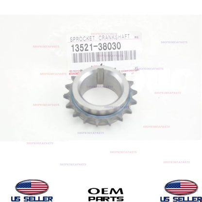 GENUINE Crankshaft Timing Gear 2008-2024 Toyota Lexus 4.6L 5.0L 5.7L 13521-38030