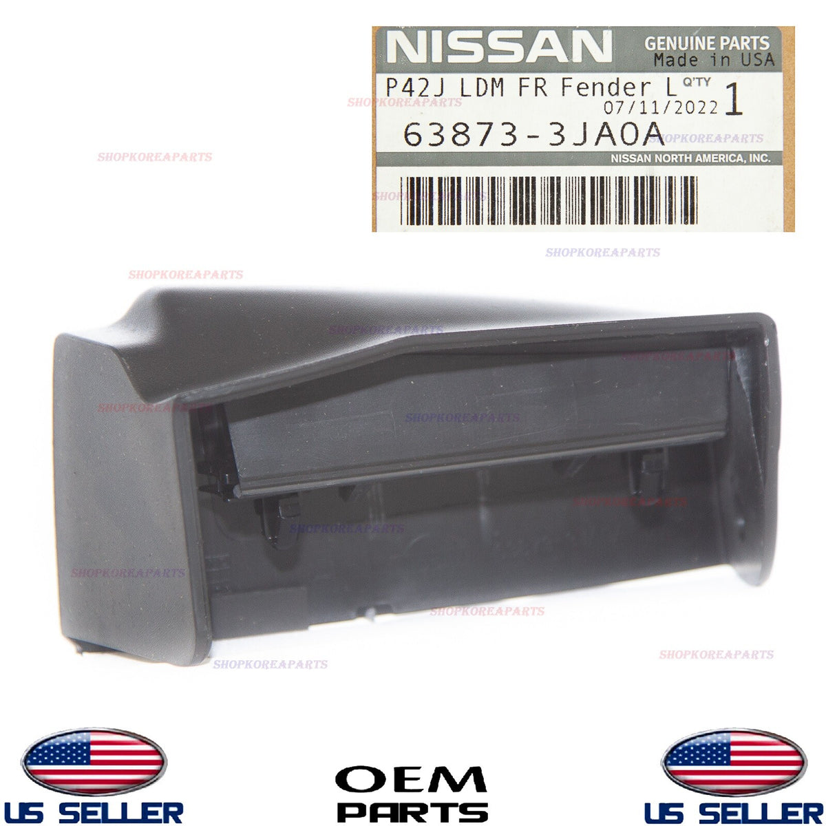 GENUINE OEM Front Lower Fender Molding Left Driver Side 14–20 Infiniti JX35 QX60