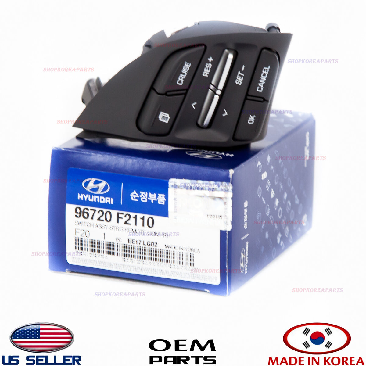 GENUINE Auto Cruise Control Switch OEM Hyundai Elantra Sedan 2019-2020