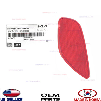GENUINE Rear Bumper Reflector RIGHT Passenger Side ⭐OEM⭐ Kia Seltos 2021-2023