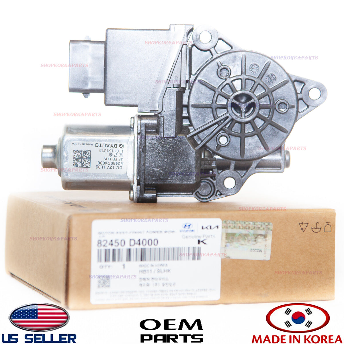 GENUINE Motor Power Window Front LEFT Driver Side ⭐OEM⭐ KIA OPTIMA 2016-2020