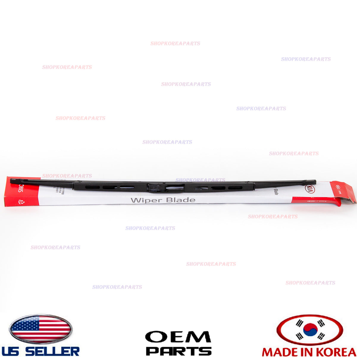 GENUINE Wiper Blade FRONT RIGHT OEM for Various Kia Hyundai *See Compatibility