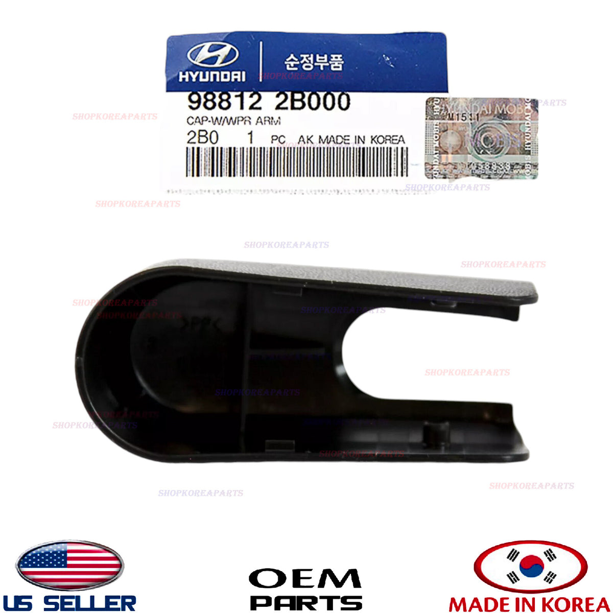 GENUINE Wiper Rear Arm Cap OEM Hyundai Kona Santa Fe Palisade Tucson Rio Forte