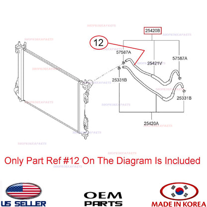 GENUINE Automatic Transaxle Oil Cooling Return Hose ⭐ ACCENT 2012-17 RIO 2012-17