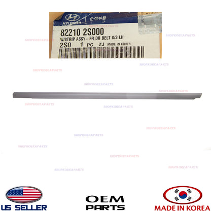 GENUINE Outside Weatherstrip Front Door LEFT Driver Side ⭐OEM⭐ TUCSON 2010-2015