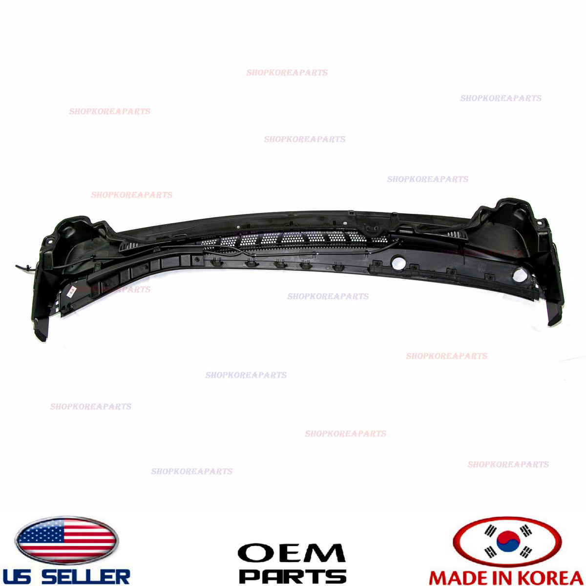 GENUINE Cowl Top Panel Vent Windshield Wiper Motor Cover OEM Elantra 2014-2016
