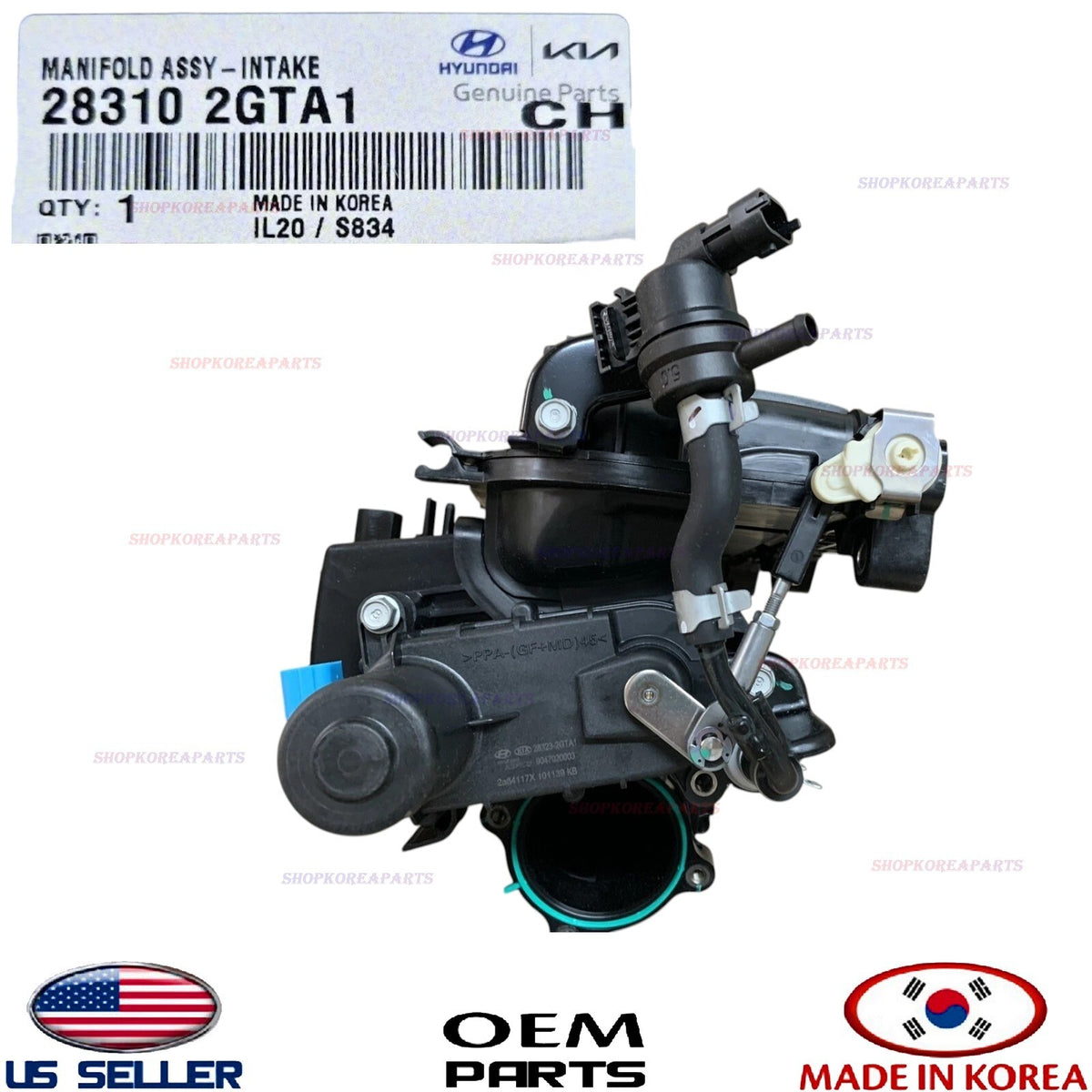 GENUINE Intake Manifold 2015-22 Sonata Santa Fe Optima Sorento Sportage 2.0L
