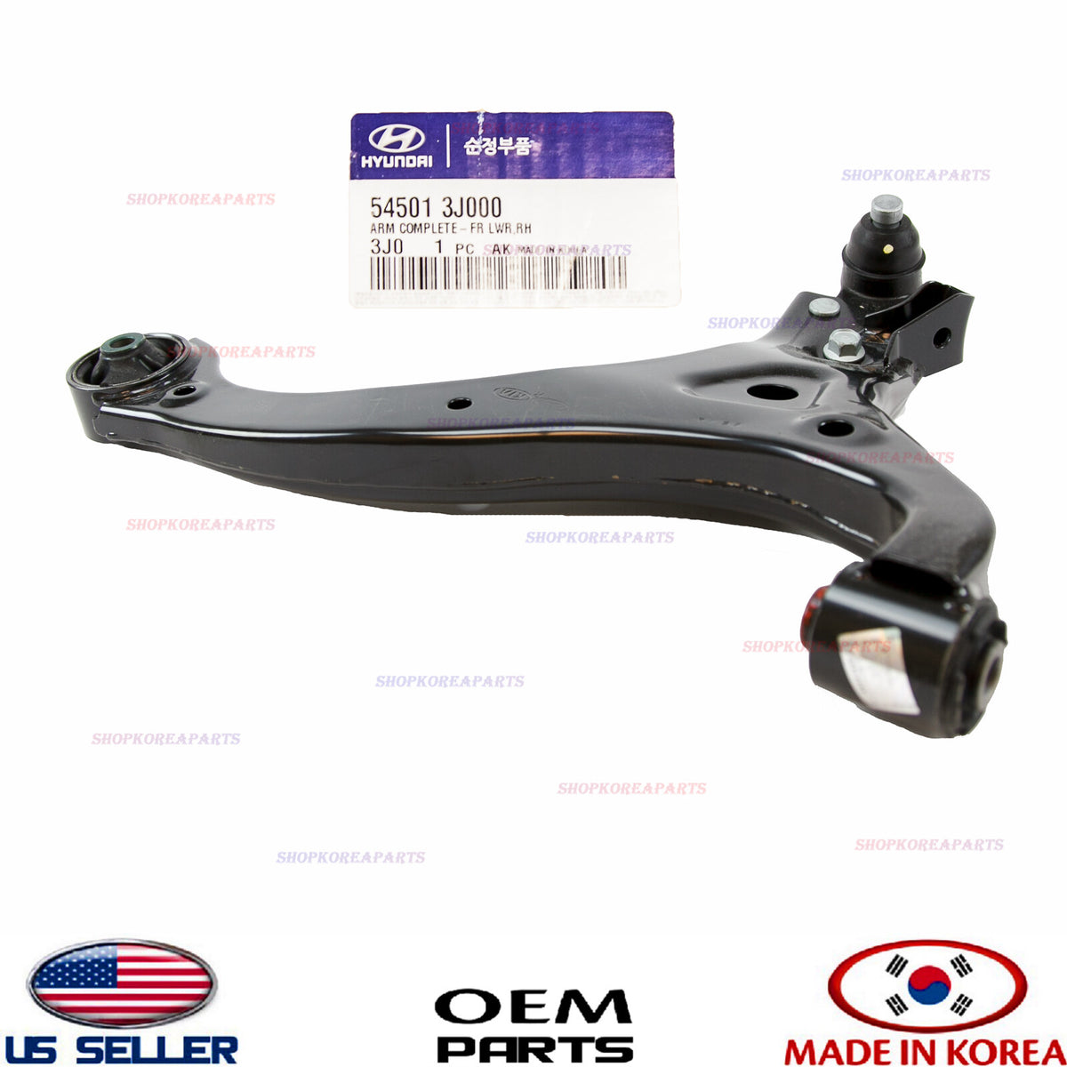 GENUINE Front Lower Control Arm RIGHT Passenger Side OEM VERACRUZ 2007-2012