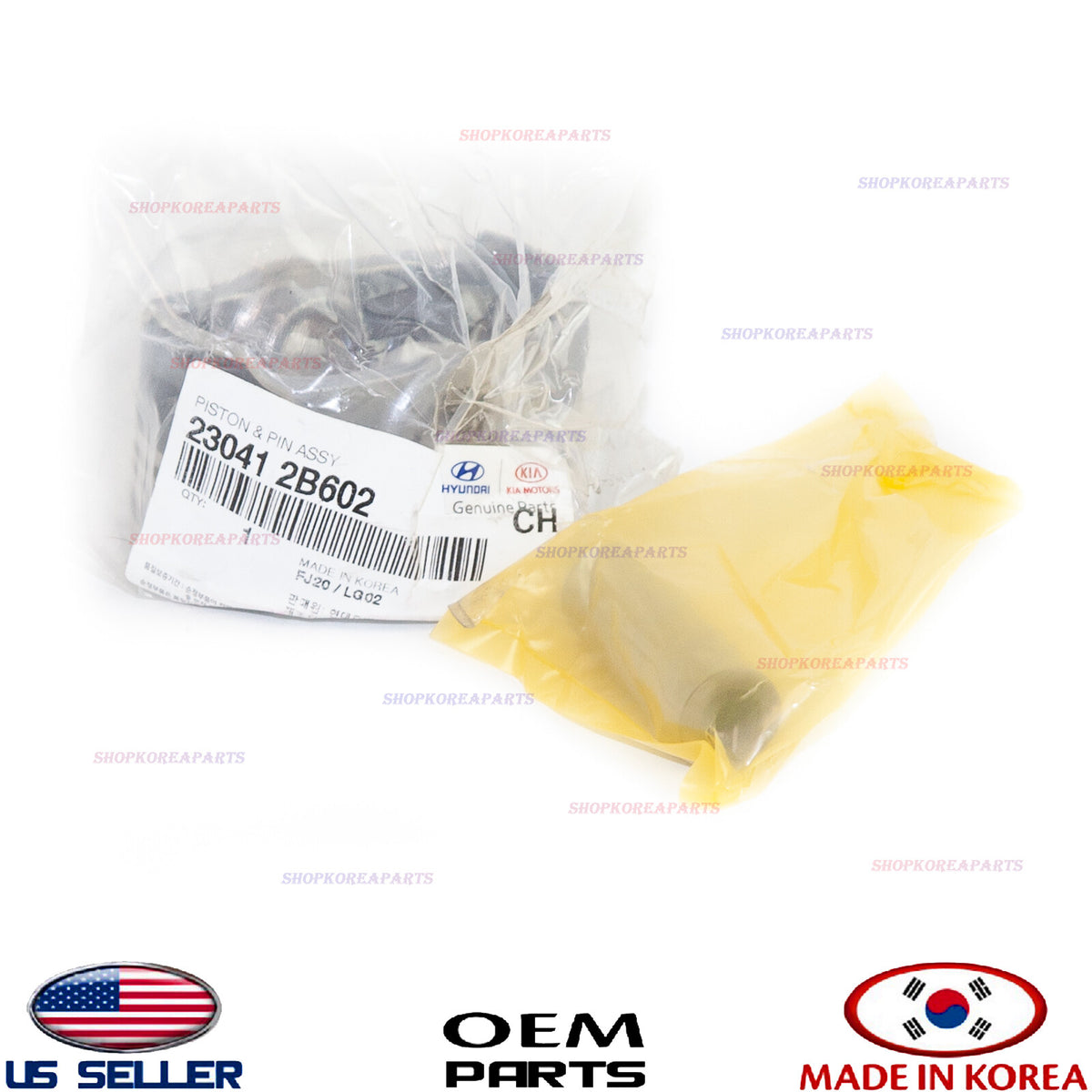 GENUINE Engine Piston & Pin Assy 1.6L STD-A ⭐OEM⭐ HYUNDAI KIA *See compatibility