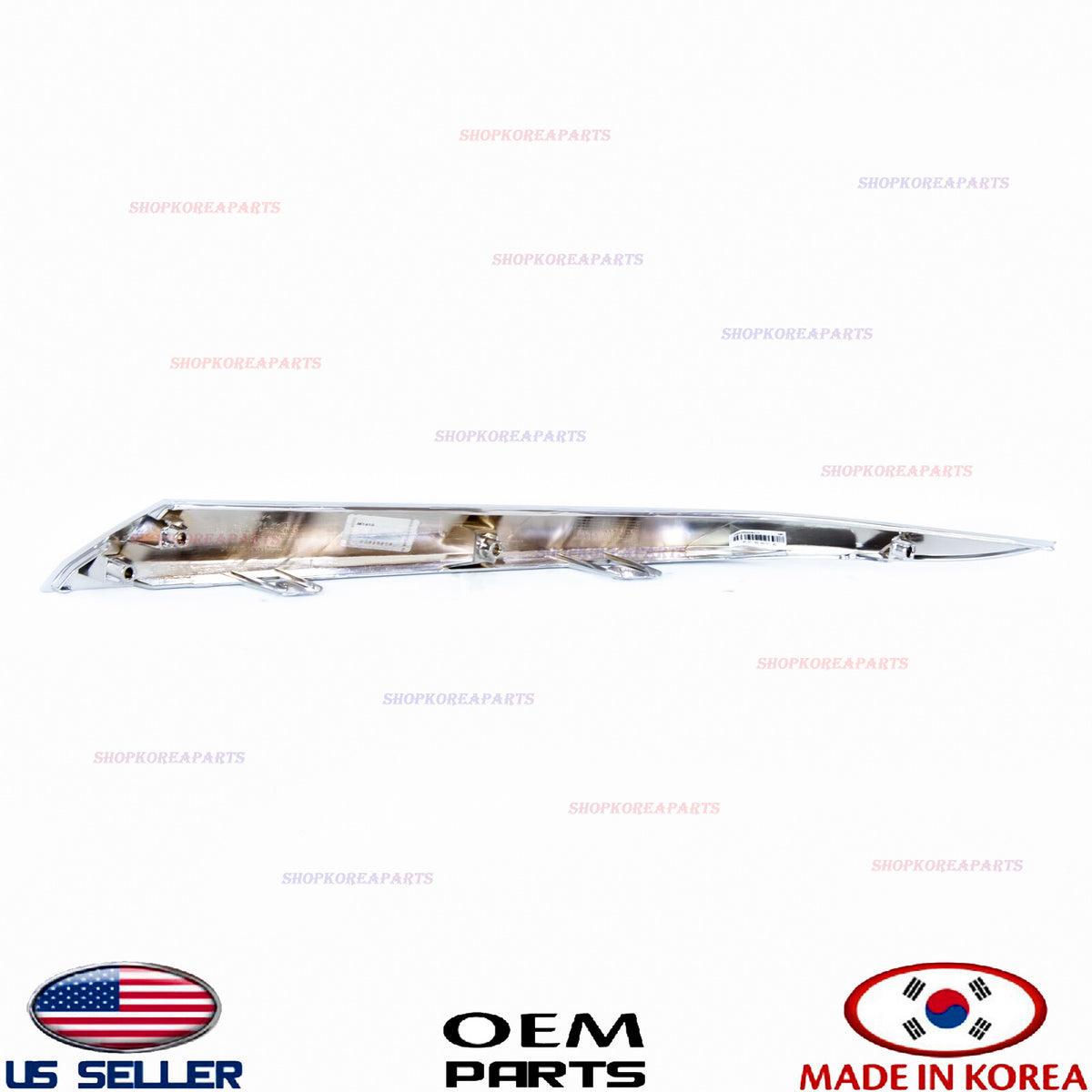 GENUINE Front Headlight Molding Right Passenger Side OEM Santa Fe Sport 2019-20