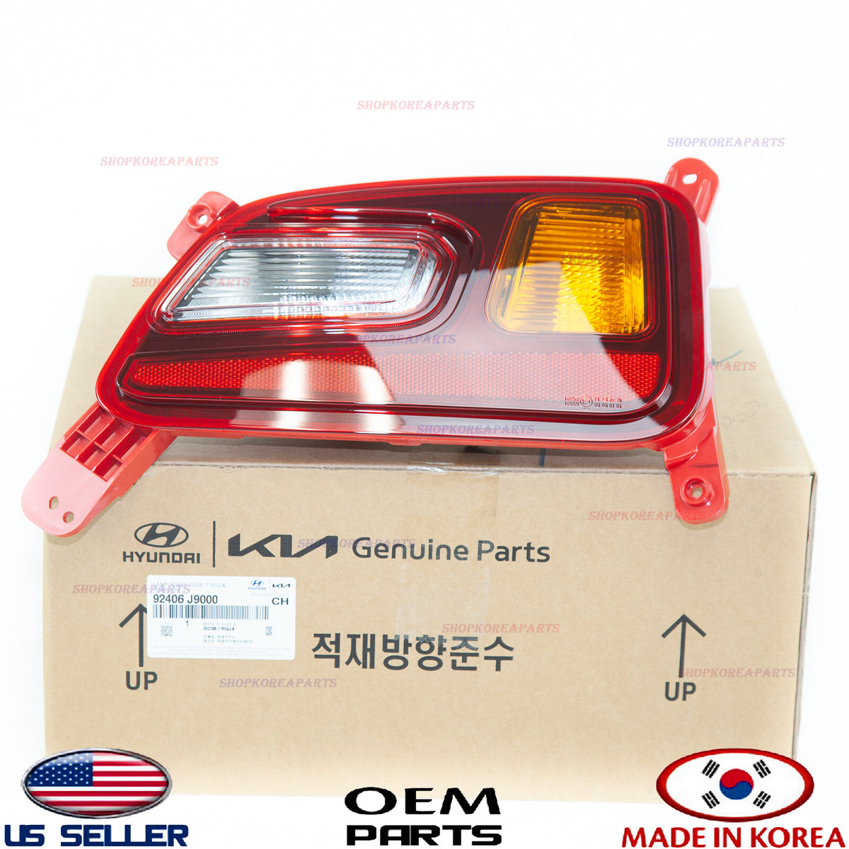 GENUINE Turn Signal Lamp Rear RIGHT Passenger Side OEM Hyundai Kona 2018-2021