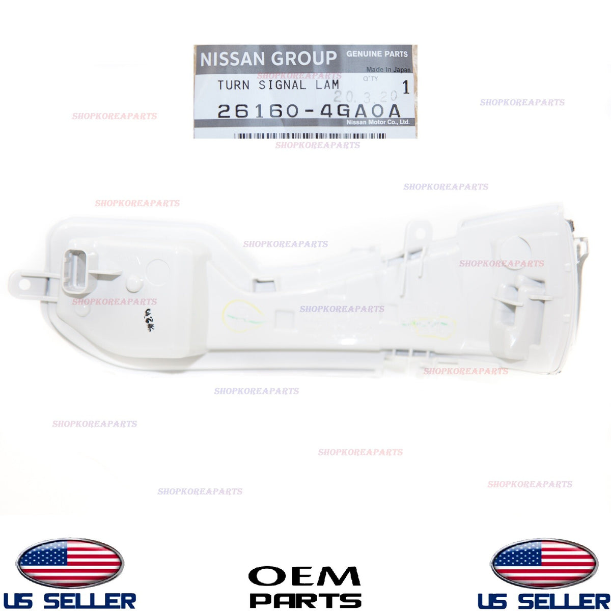 GENUINE Outside Mirror Turn Signal Lamp Right⭐ INFINITI 14-24 *See compatibility