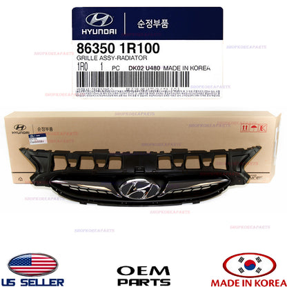 ✅GENUINE✅ Front Radiator Grille with Emblem OEM 2012-2014 Hyundai Accent