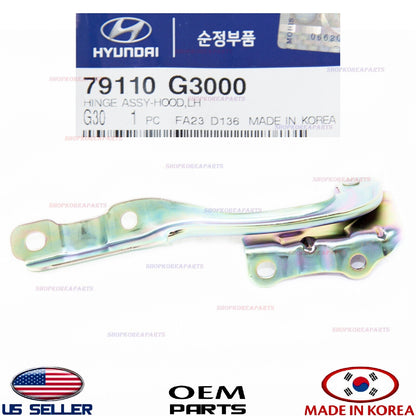 GENUINE Hood Hinge LEFT Driver Side ⭐OEM⭐ Elantra GT Hatchback 2018-2020