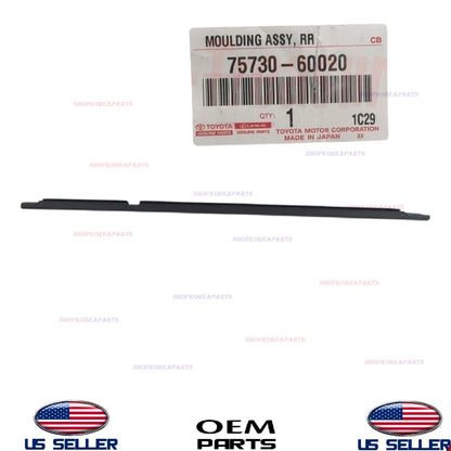 OEM Rear RIGHT Passenger Door Belt Molding 1991-97 Land Cruiser 1996-98 LX450