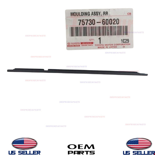 OEM Rear RIGHT Passenger Door Belt Molding 1991-97 Land Cruiser 1996-98 LX450