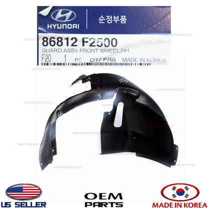 FENDER LINER FRONT right PASSENGER SIDE ⭐OEM⭐ ELANTRA 1.6T SPORT SEDAN 2017-2018