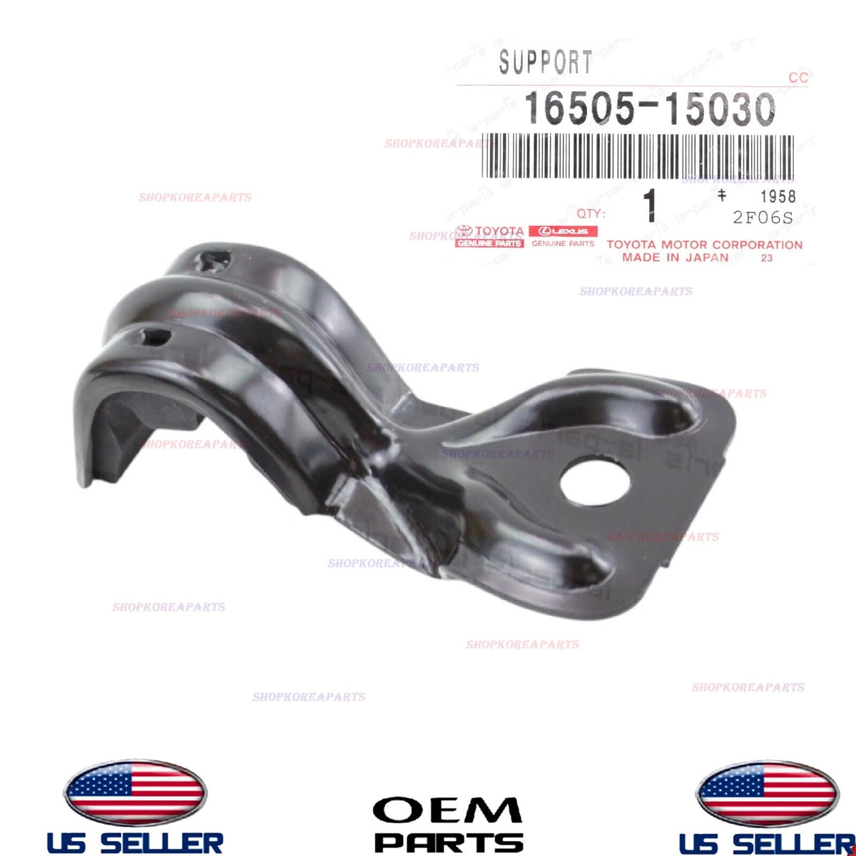 GENUINE OEM Radiator Upper Support Bracket 1984-1987 Toyota Corolla 1.6L AE86