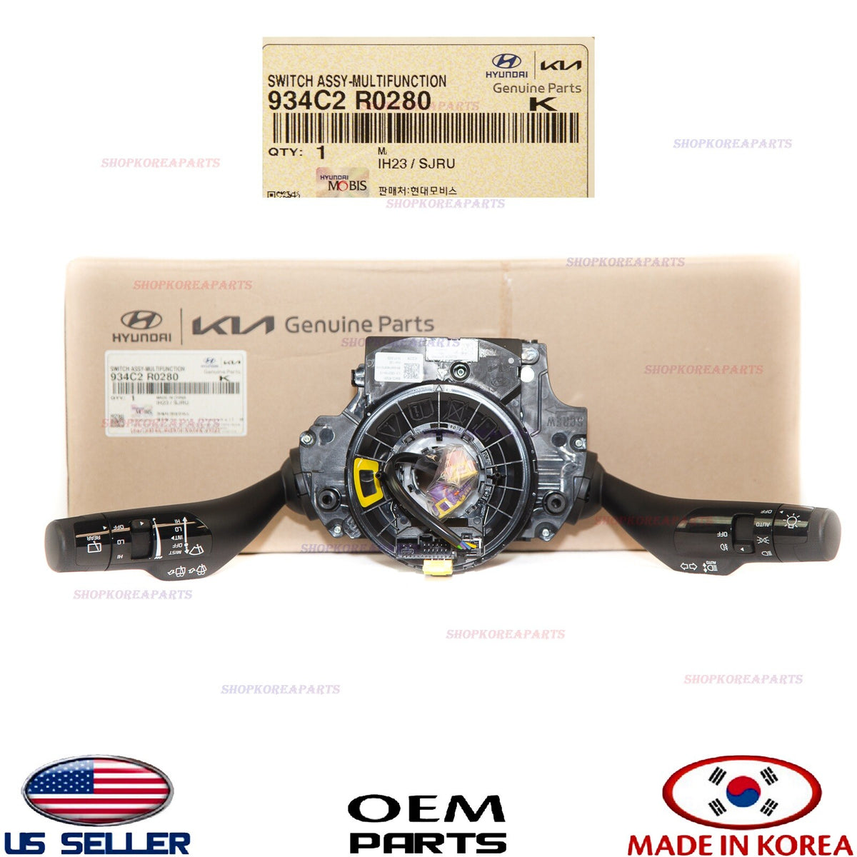 GENUINE Multifunction Switch Assy ⭐OEM⭐ Kia Carnival 2022-2024 934C2-R0280