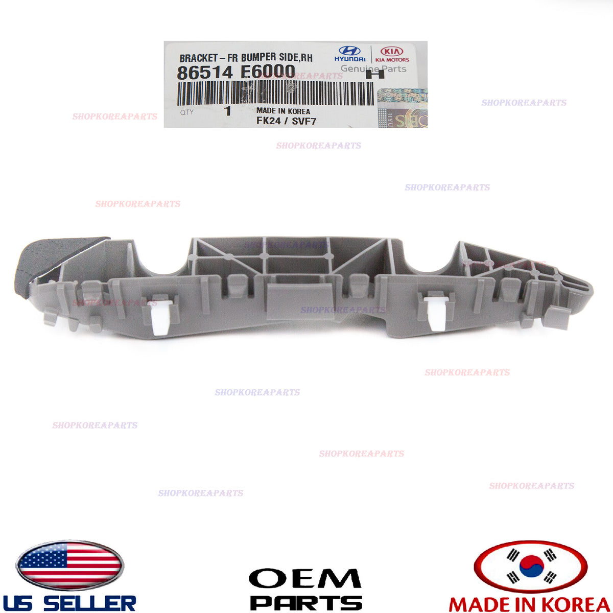 GENUINE Front Bumper Bracket Mounting RIGHT Passenger ⭐ SONATA Hybrid 2016-2017