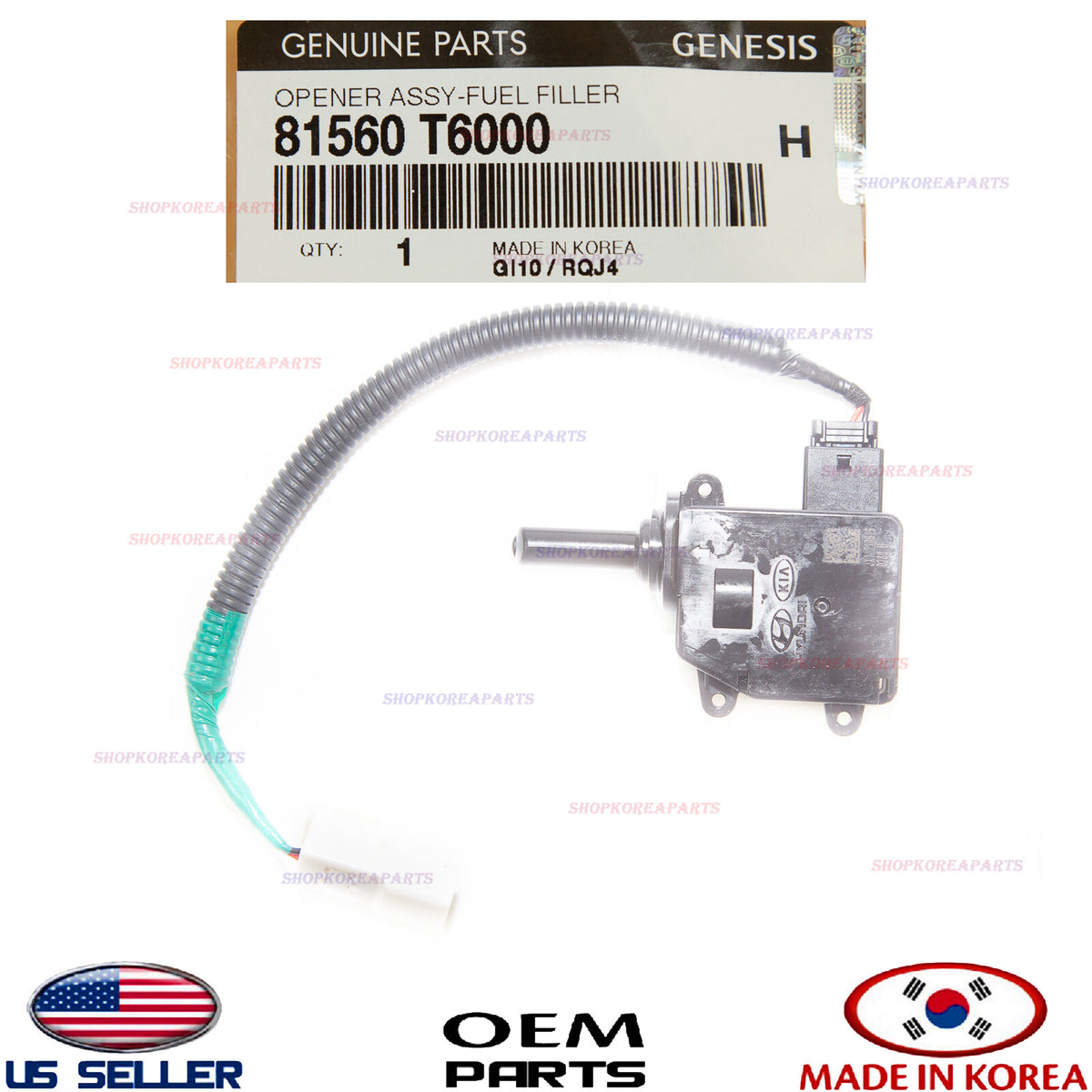 GENUINE Fuel Filler Door Motor Actuator ⭐OEM⭐ GENESIS GV80 2021-2024 81560T6000