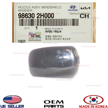 GENUINE Windshield Washer Nozzle LEFT Driver ⭐OEM⭐ HYUNDAI ELANTRA 2007-2010