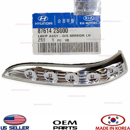 GENUINE Outside Mirror Turn Signal Lamp LEFT Driver Side OEM TUCSON 2011-2013