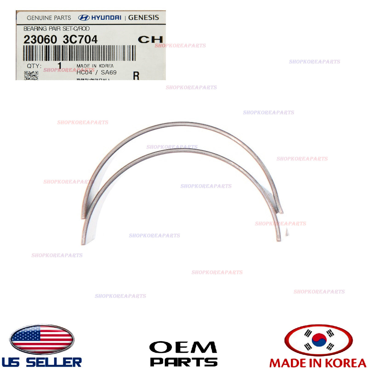 GENUINE Connecting Rod Bearings 1pair ⭐OEM⭐ HYUNDAI KIA V6 3.3 3.8 *See compatib