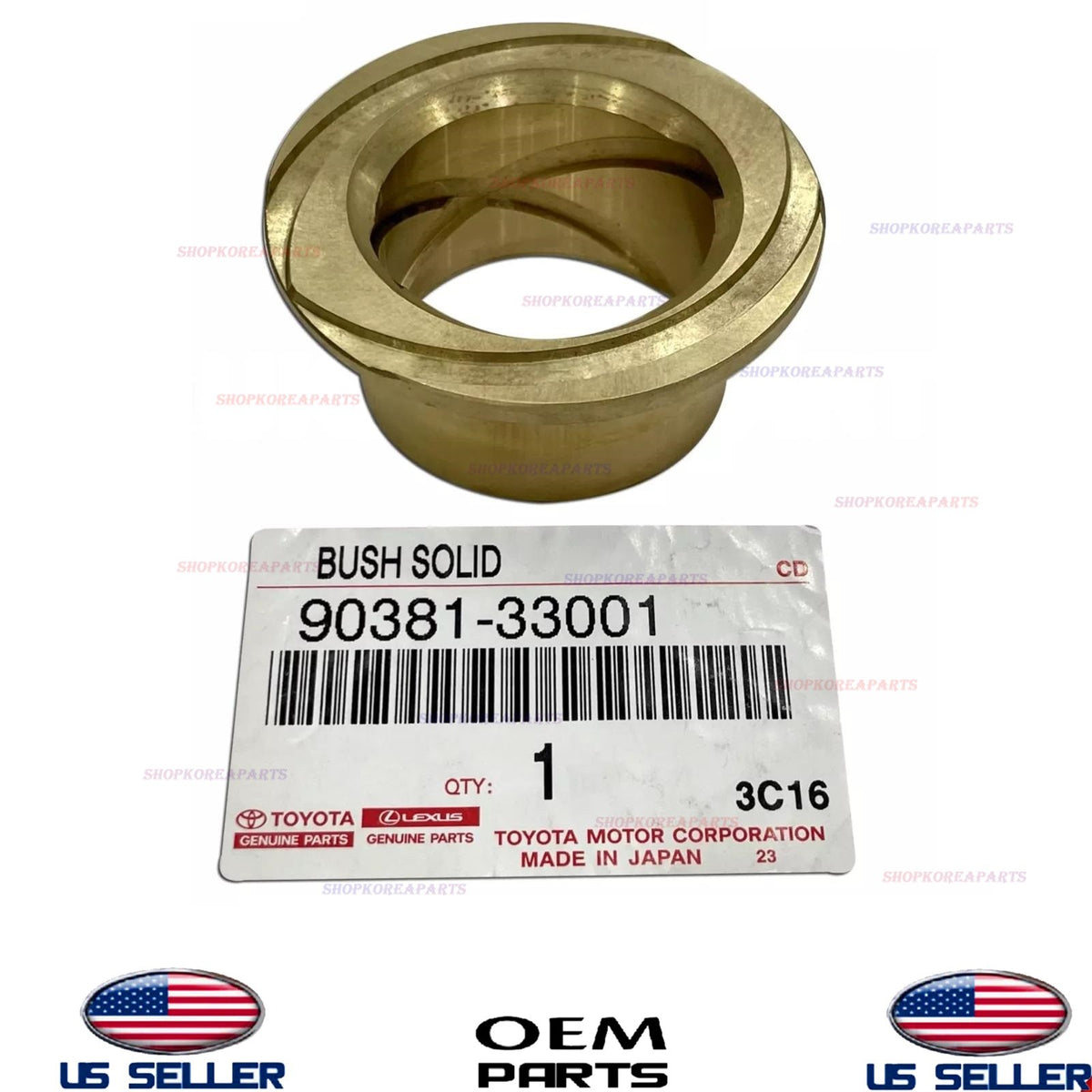 GENUINE Spindle Bushing For Steering Knuckle 1988-1997 Toyota Lexus 90381-33001