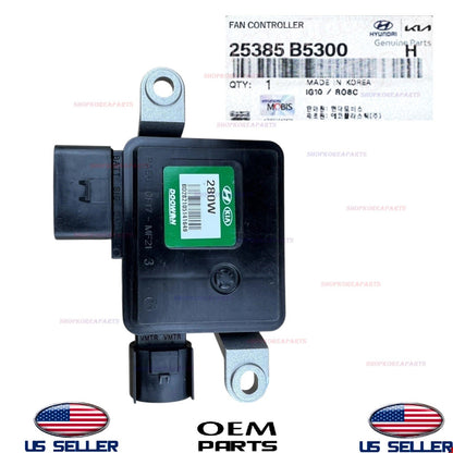 GENUINE Engine Cooling Fan Controller 2019-22 Soul Veloster 1.6L Turbo *See List