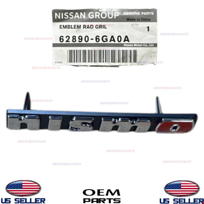 GENUINE OEM Front Bumper Emblem 2014-2019 Nissan 370Z Z34 NISMO 62890-6GA0A
