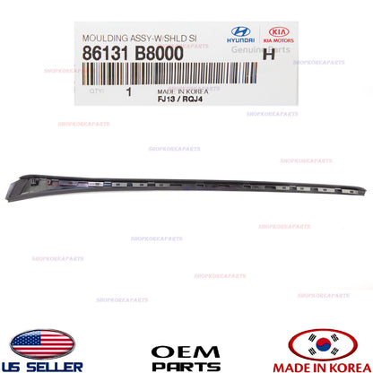 GENUINE Windshield Trim Pillar Molding LEFT Driver Side OEM SANTA FE XL 2013-18