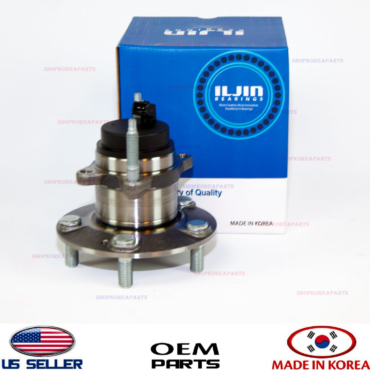 Wheel Bearing Hub Assy Rear fit for Kia Forte Koup Kia Forte Sedan 2009-2013