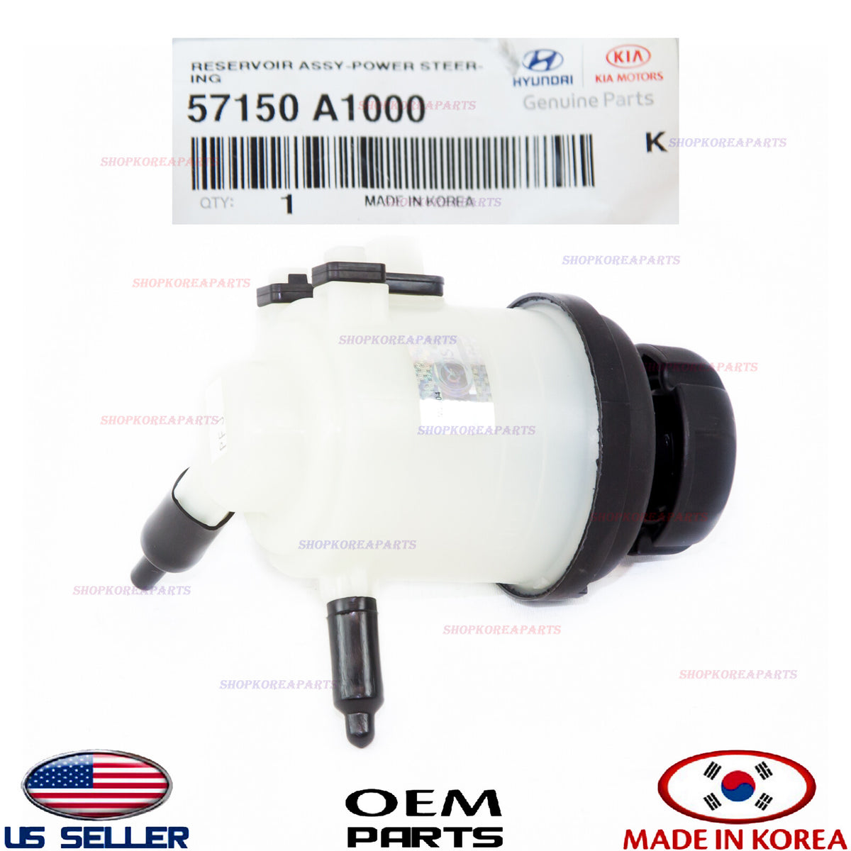 GENUINE Power Steering Reservoir Tank ⭐OEM⭐ KIA SEDONA 2015-2021 57150A1000