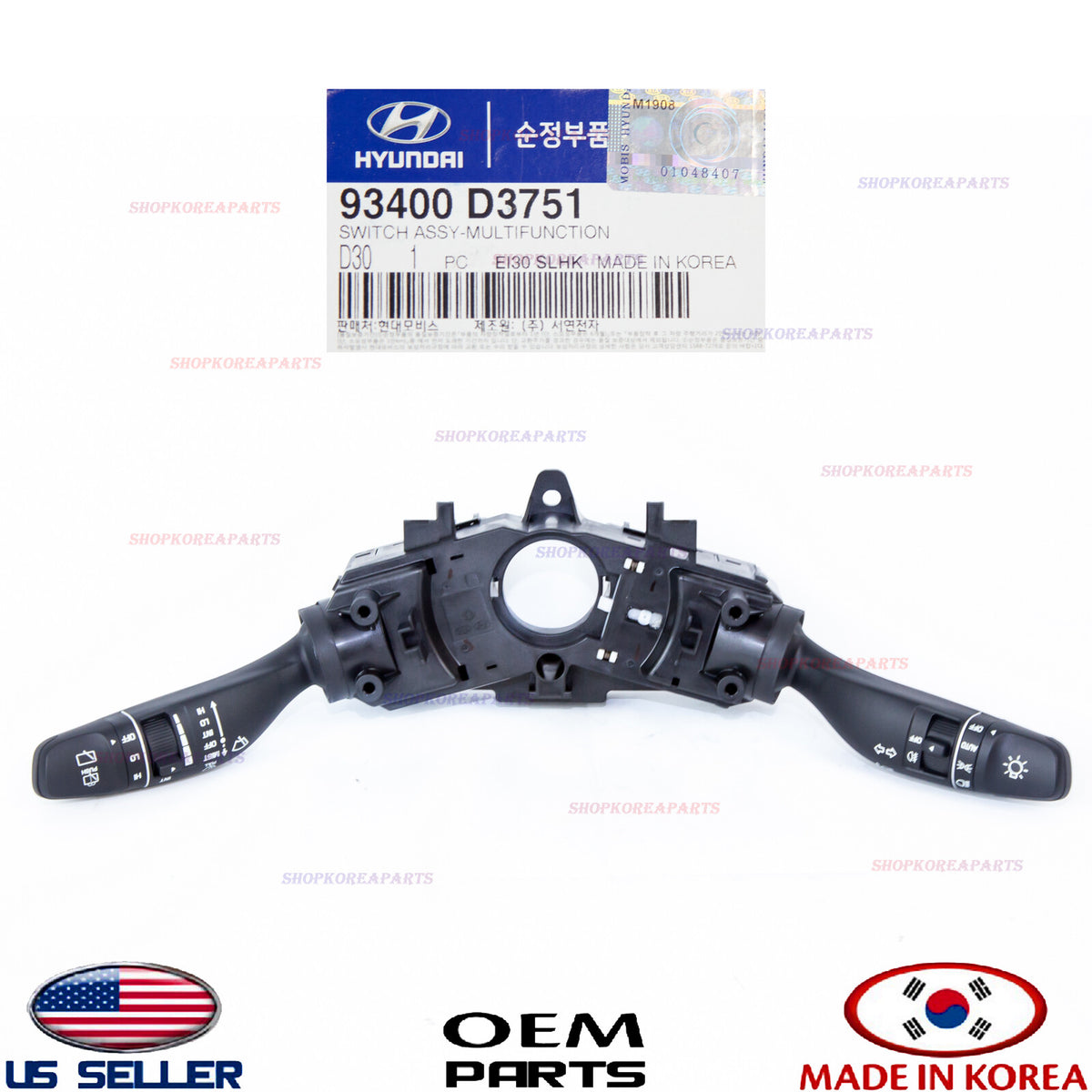 GENUINE Combo Switch Multifunction OEM Hyundai Tucson 2016-2018 93401D3751