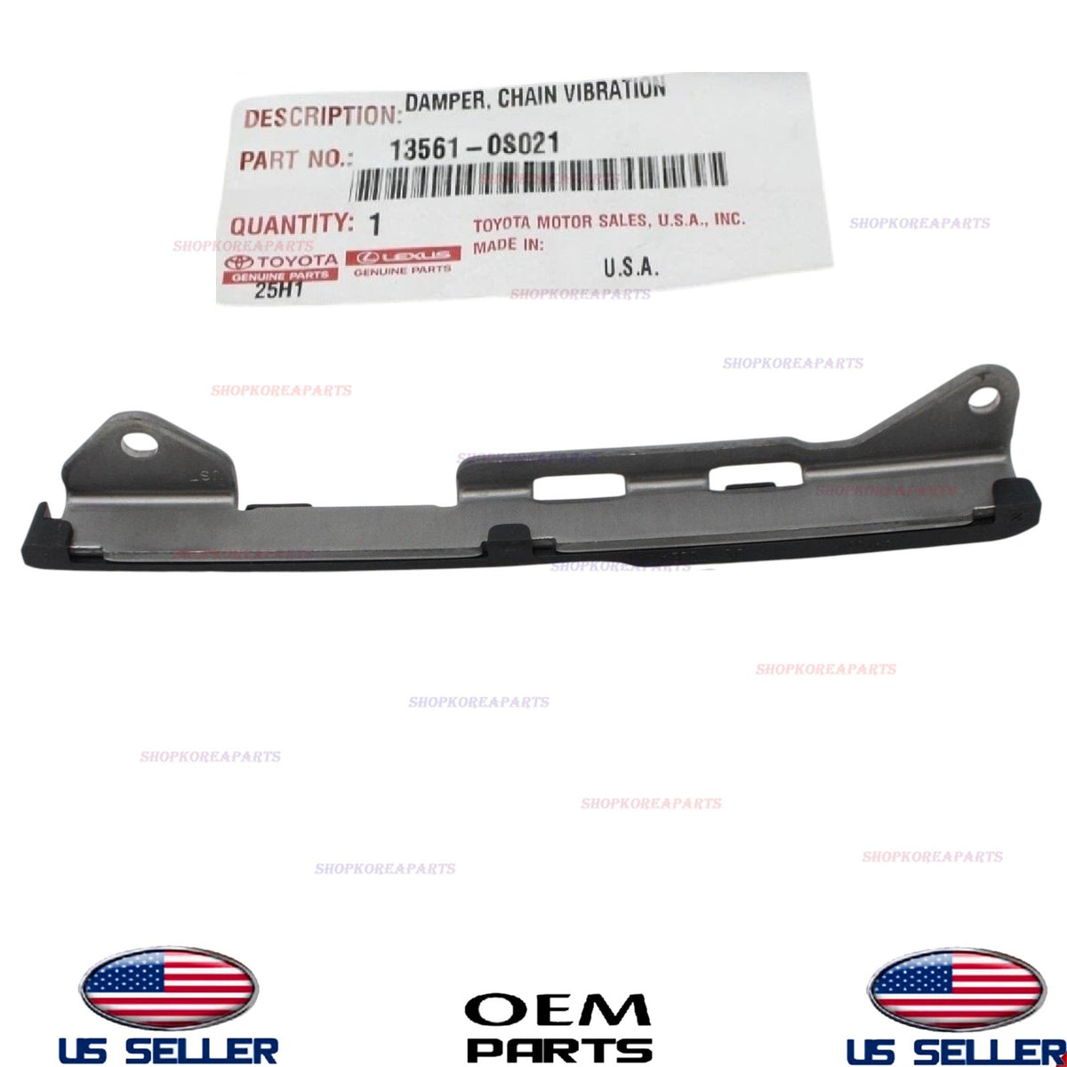 GENUINE Engine Timing Chain Guide 2007-2022 Toyota Lexus 5.7L 13561-0S021