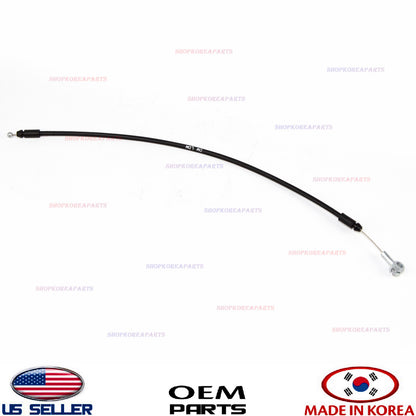 OEM Hood Latch Release Cable Short GENUINE HYUNDAI SANTA FE 2013-2018 811902W100