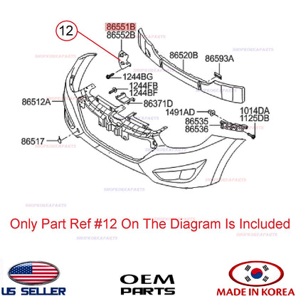 GENUINE Front Bumper Bracket Mounting Upper LEFT Driver Side ⭐OEM⭐ TUCSON 10-15