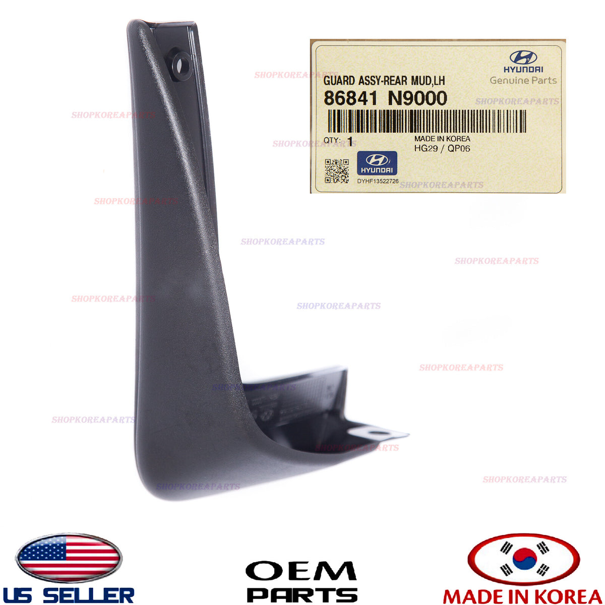 GENUINE Mud Guard Flaps Splash Shield REAR LEFT Driver ⭐OEM⭐ Tucson 2022-2024
