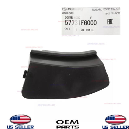 GENUINE Front Bumper Tow Eye Hook Cap Cover 2008-2011 Subaru Impreza 57731FG000