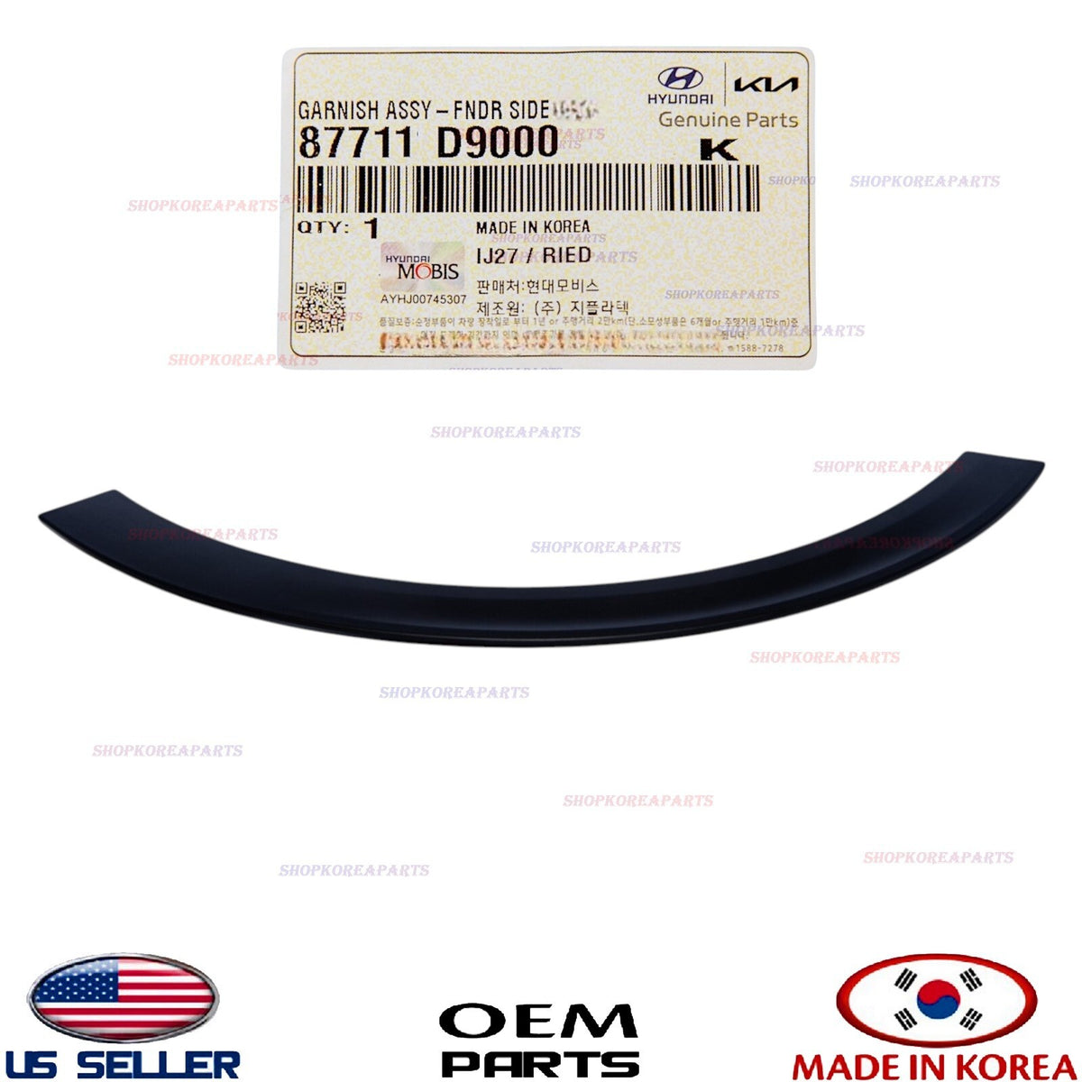 GENUINE Front Fender Wheel Molding LEFT Driver Side ⭐OEM⭐ Kia Sportage 2017-2022