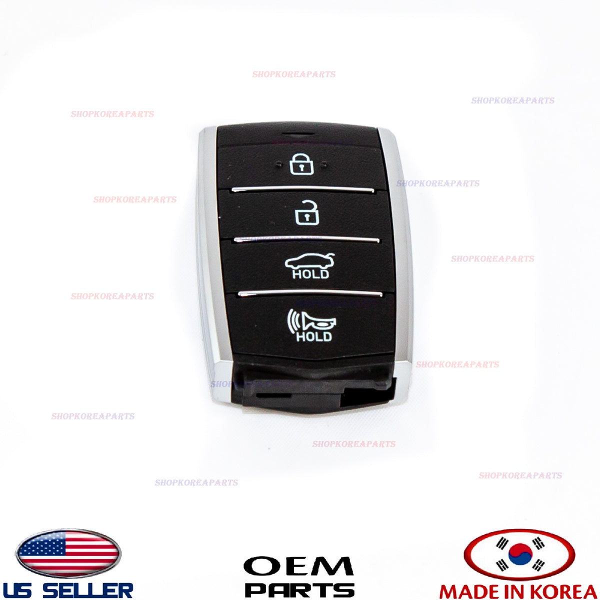 1pcs GENUINE Smart Key Fob w/o Emergency Key Blank 2018-2020 Genesis G80